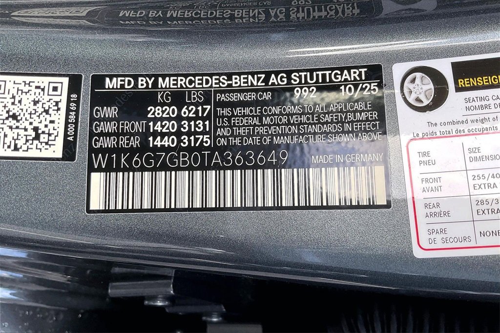 New 2026 Mercedes-Benz S 580 4MATIC Sedan image 12