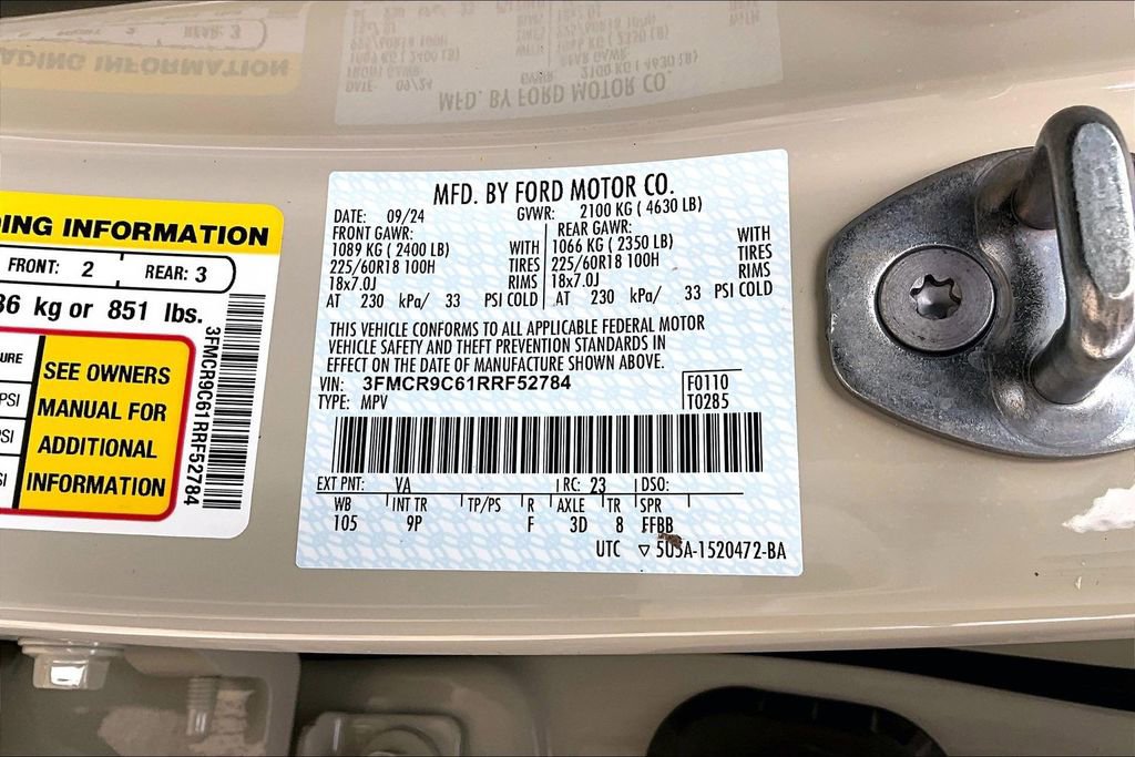 Used 2024 Ford Bronco Sport Outer Banks w/ Tech Package image 19