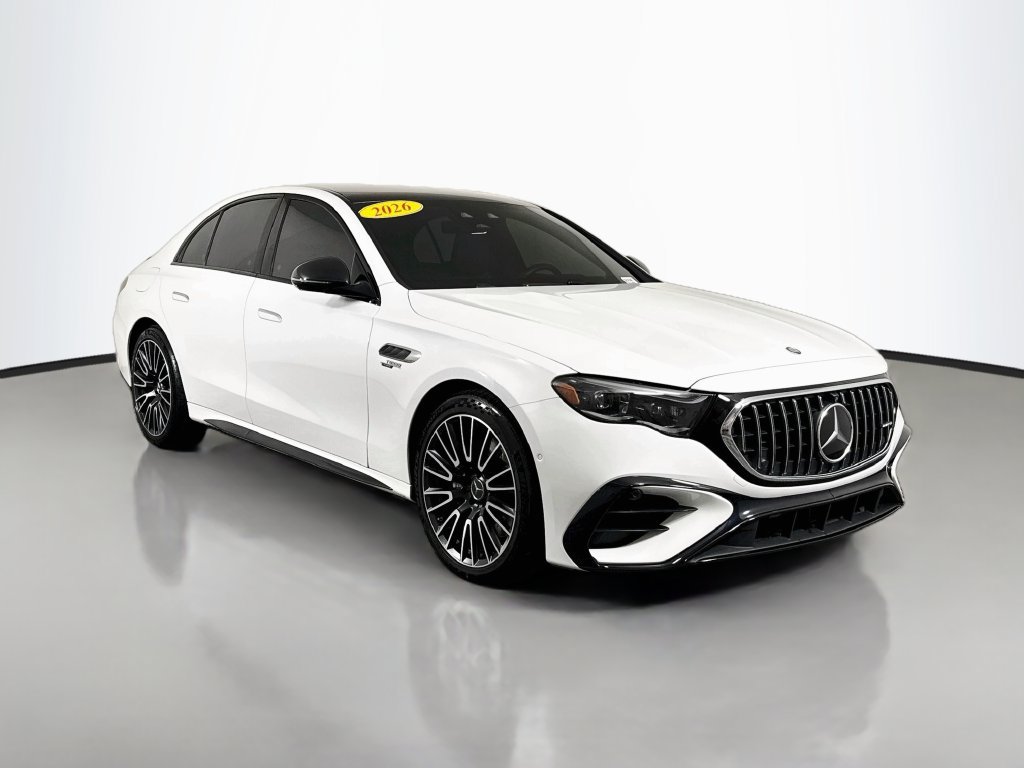 Used 2026 Mercedes-Benz E 53 AMG e 4MATIC Sedan w/ Driver Assistance Package image 1