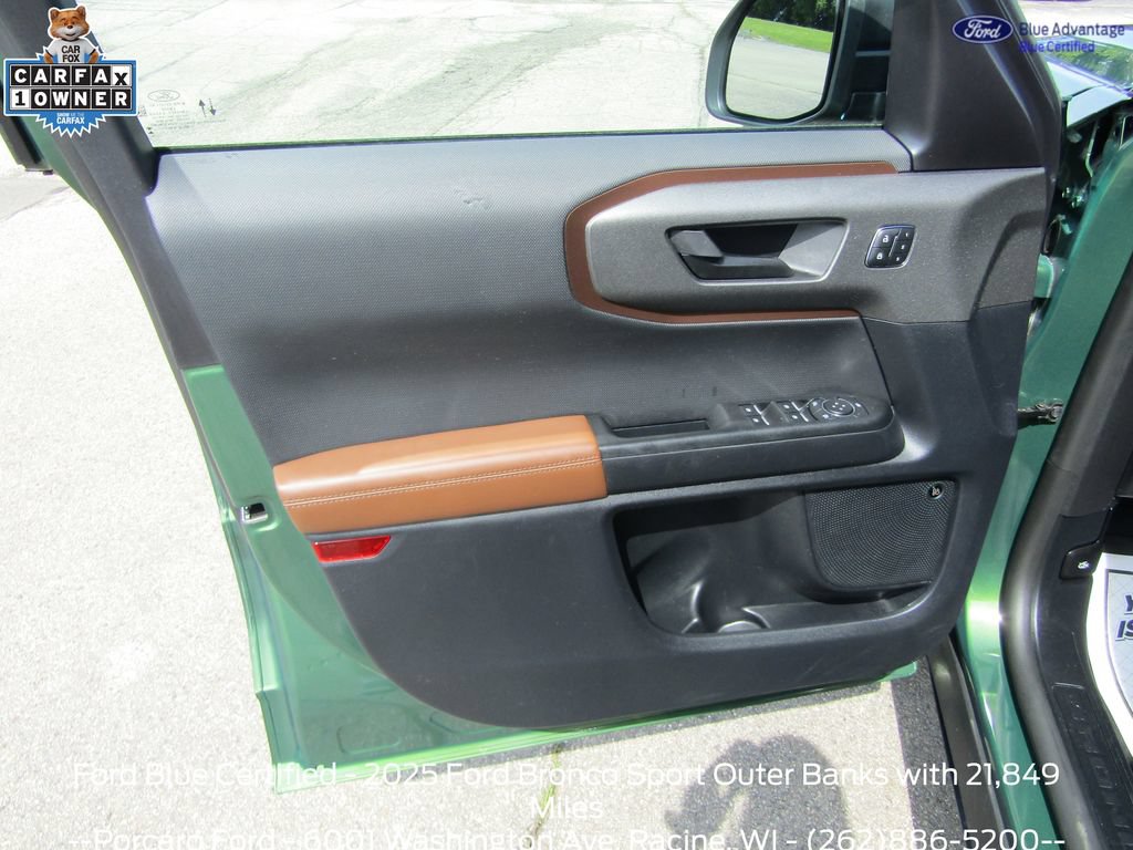 Certified 2025 Ford Bronco Sport Outer Banks w/ Outer Banks Tech Package+ AWD/4WD image 26