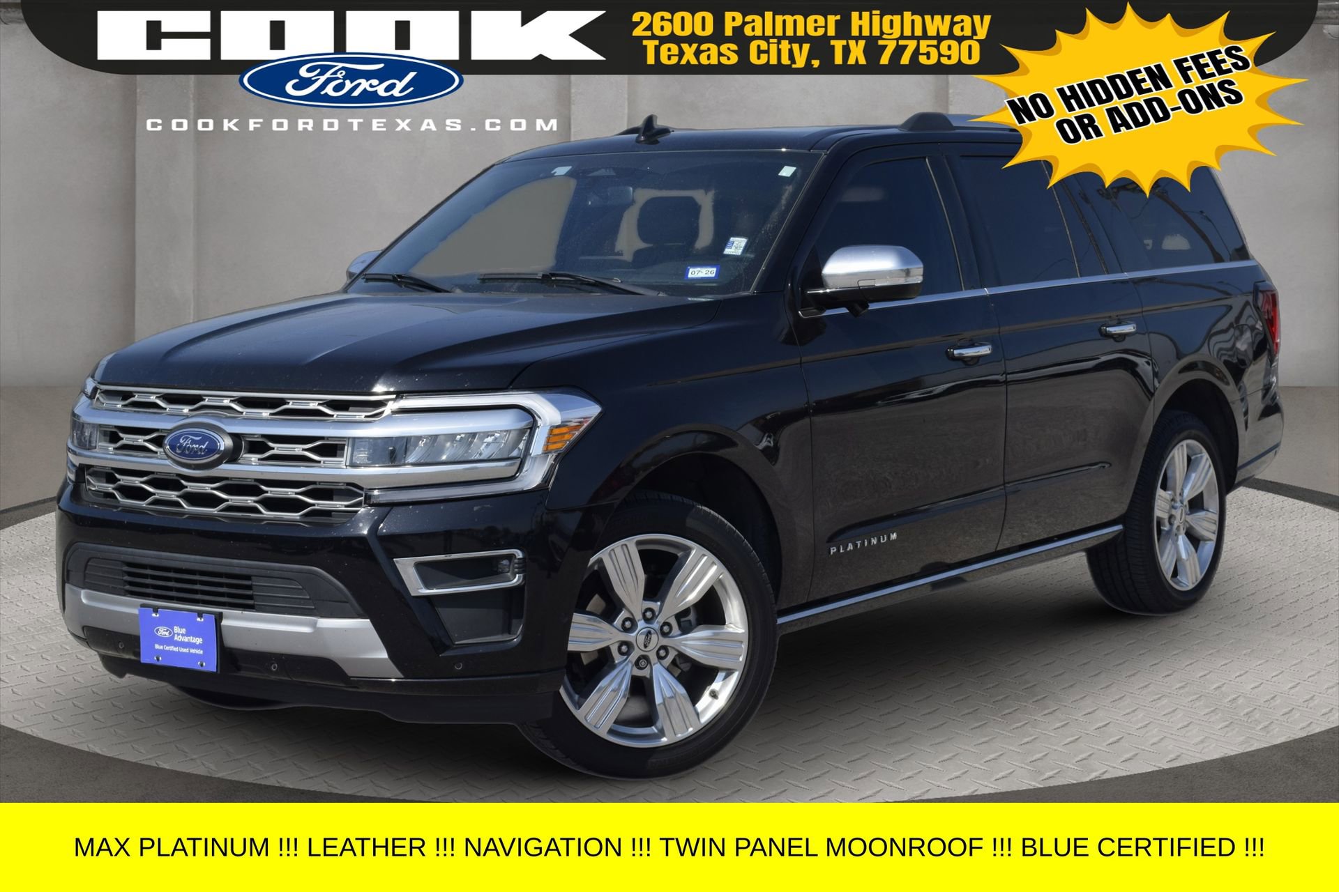 Certified 2024 Ford Expedition Max Platinum image 1