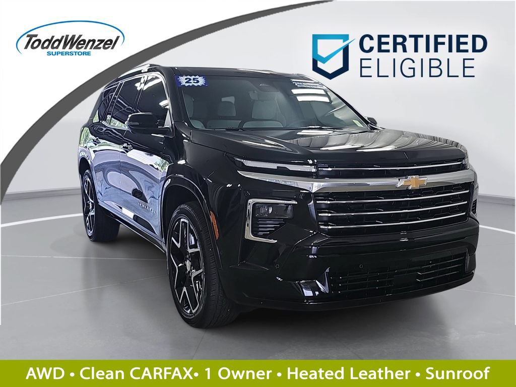 Certified 2025 Chevrolet Traverse High Country AWD/4WD image 1