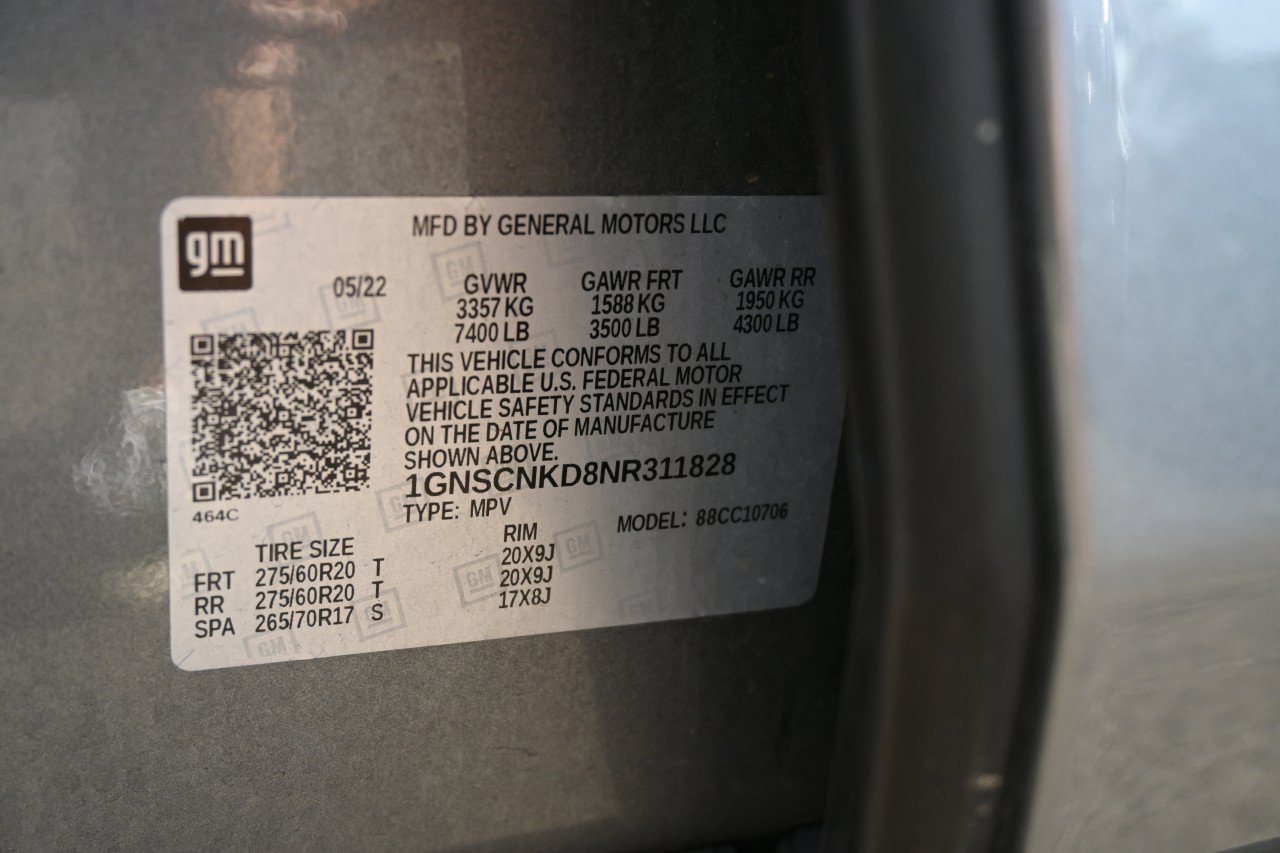 Used 2022 Chevrolet Tahoe LT w/ Luxury Package RWD image 31