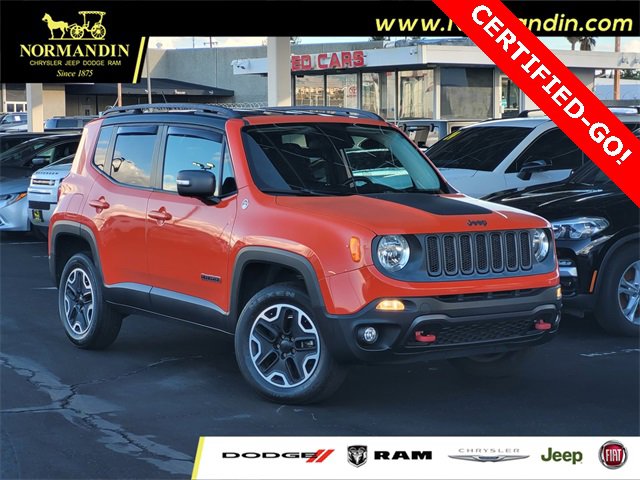 Certified 2015 Jeep Renegade Trailhawk