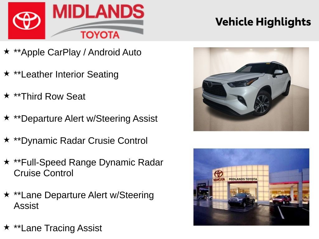 Used 2024 Toyota Highlander XLE image 2