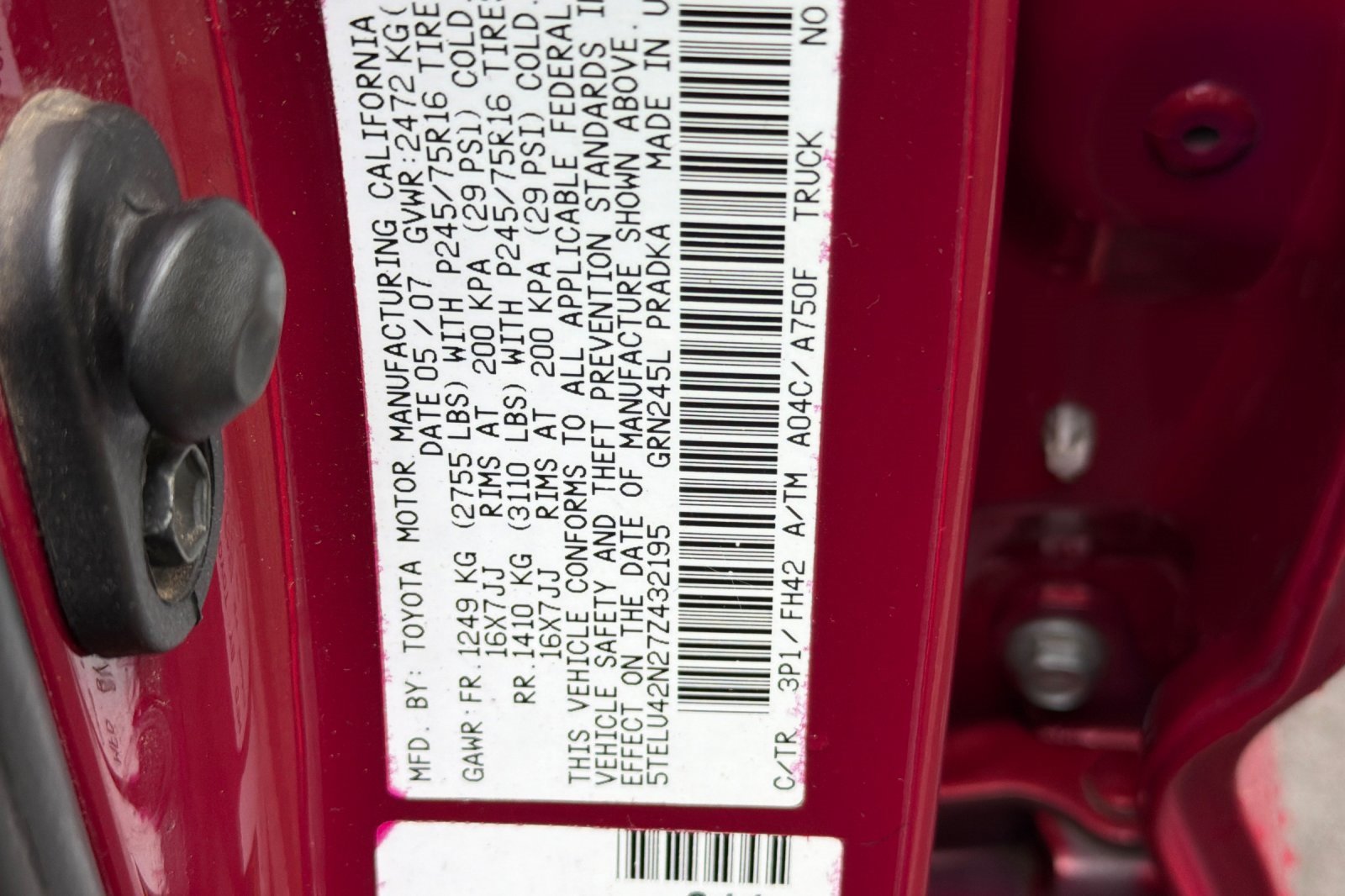 Used 2007 Toyota Tacoma 4x4 Double Cab image 26