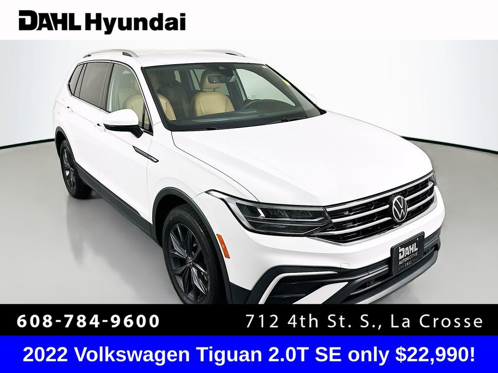Used 2022 Volkswagen Tiguan SE