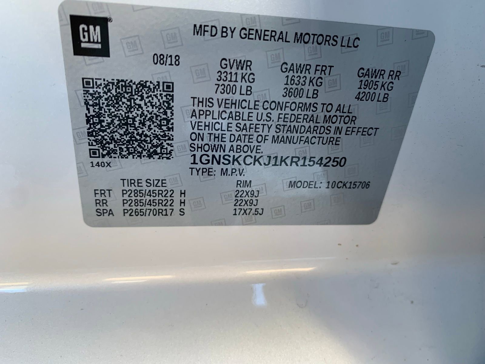 Used 2019 Chevrolet Tahoe Premier w/ Premier Plus Edition image 55