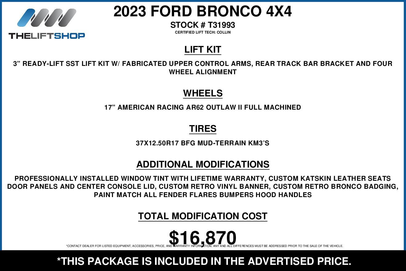 Used 2023 Ford Bronco Badlands video 2
