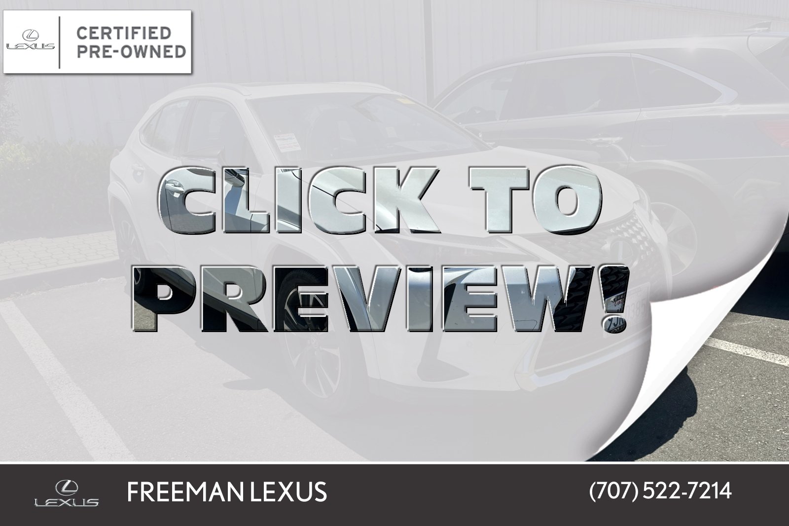 Certified 2024 Lexus UX 250h FWD w/ Premium Package image 1