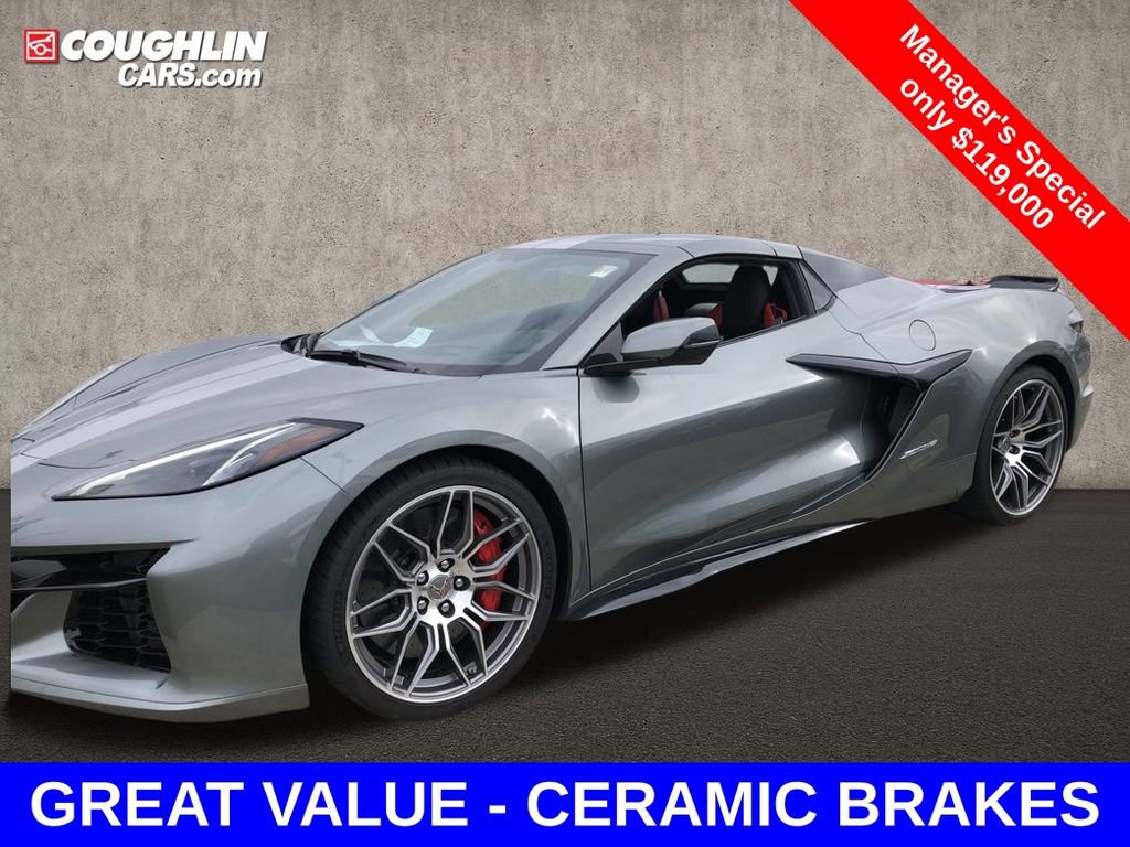 Used 2023 Chevrolet Corvette Z06 w/ Chrome Exterior Badge Package image 5