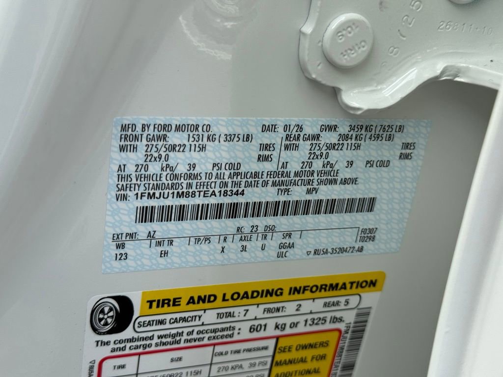 New 2026 Ford Expedition Platinum w/ Stealth Appearance Package image 35