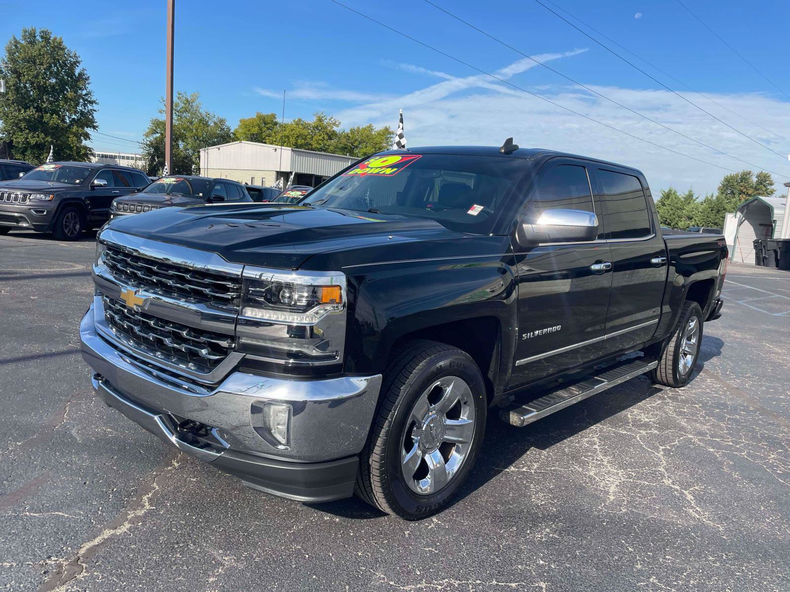 Used 2017 Chevrolet Silverado 1500 LTZ w/ Sport Package AWD/4WD image 3