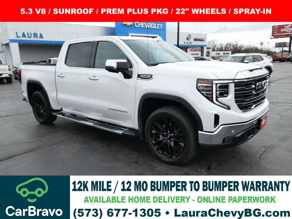 Certified 2024 GMC Sierra 1500 SLT w/ SLT Premium Plus Package AWD/4WD image 1