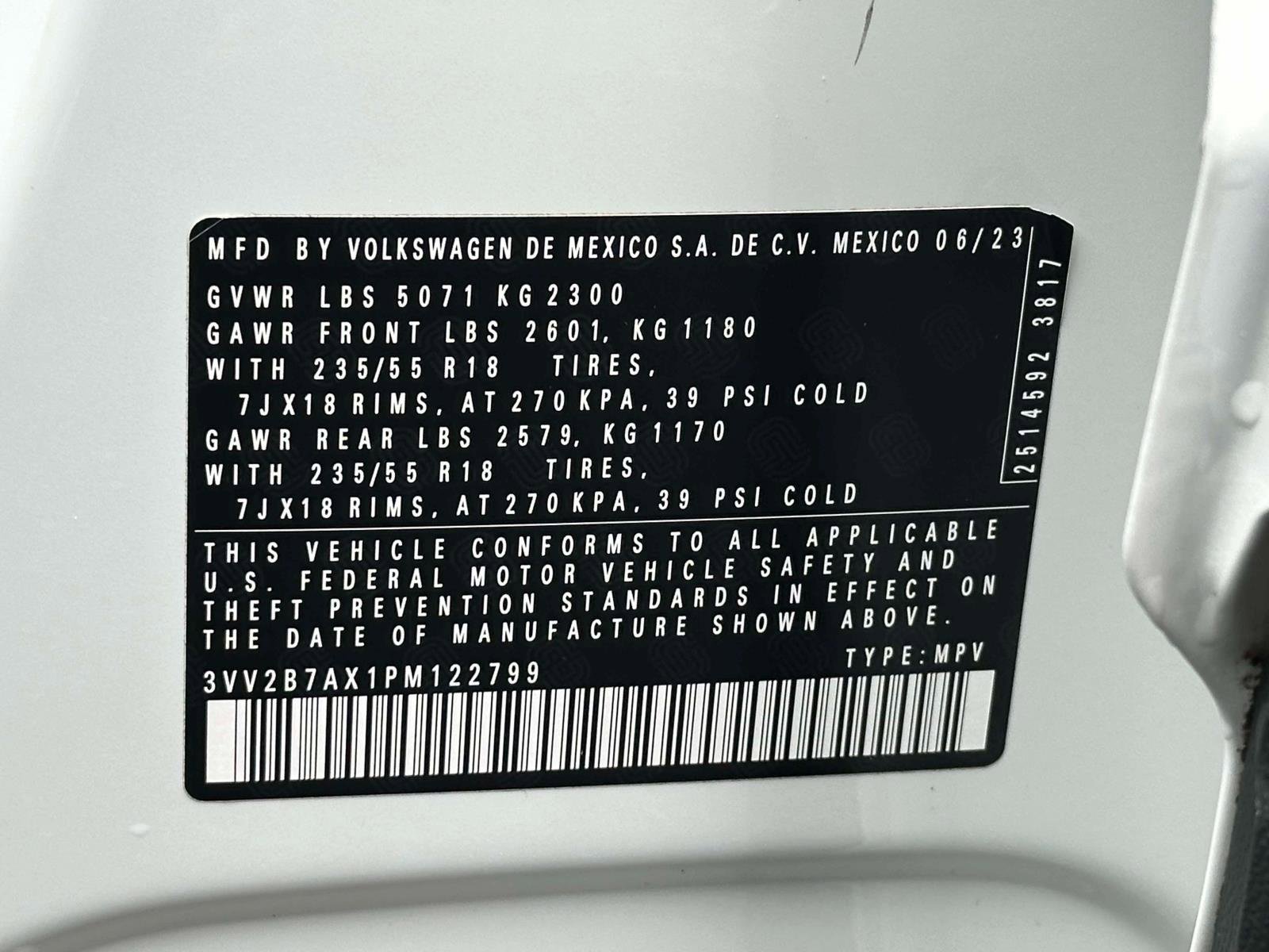 Certified 2023 Volkswagen Tiguan SE image 16