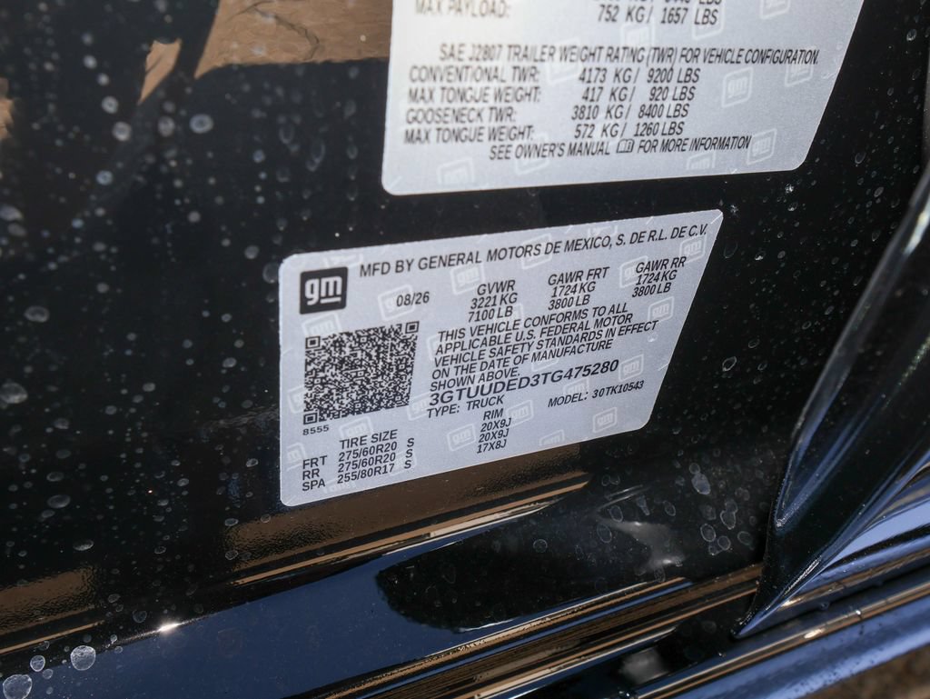 New 2026 GMC Sierra 1500 SLT w/ SLT Premium Package AWD/4WD image 34