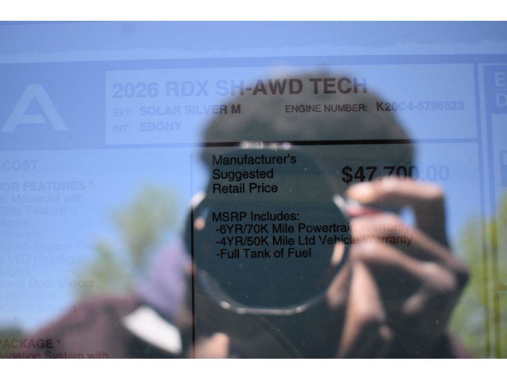 New 2026 Acura RDX w/ Technology Package AWD/4WD image 41