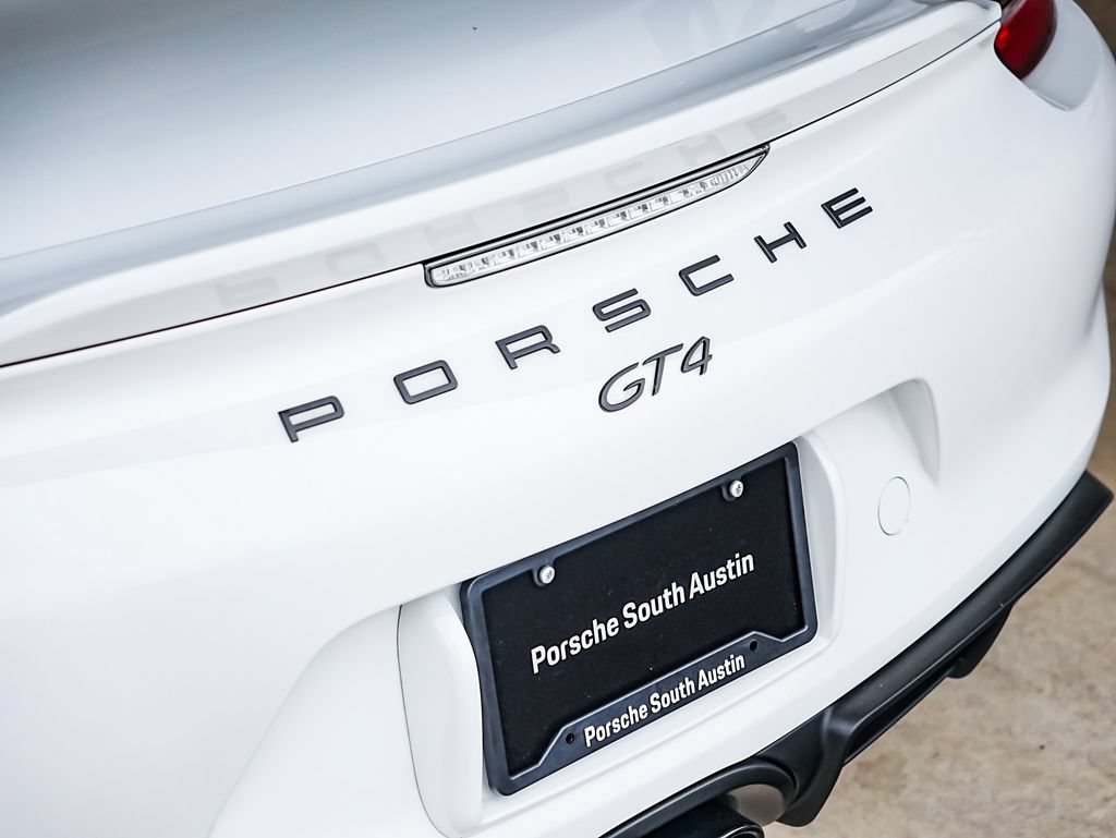 Certified 2016 Porsche Cayman GT4 RWD image 11