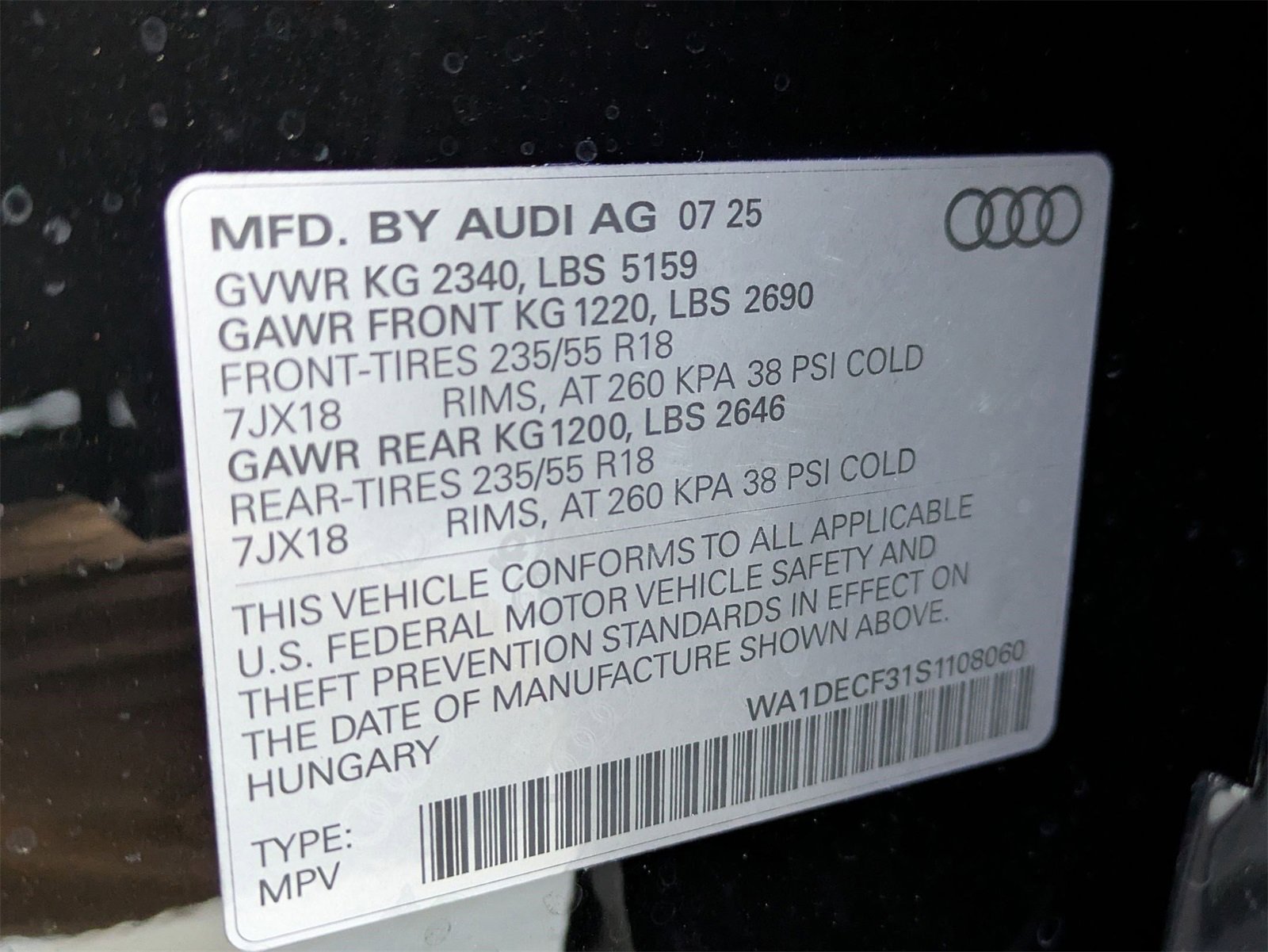 New 2025 Audi Q3 2.0T Premium image 17