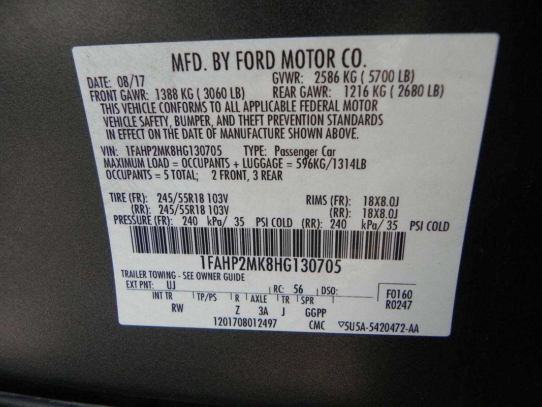 Used 2017 Ford Taurus Police Interceptor image 19