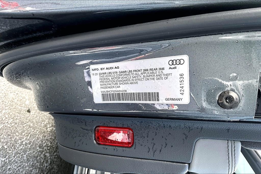 Used 2022 Audi S5 Prestige w/ Prestige Package image 18