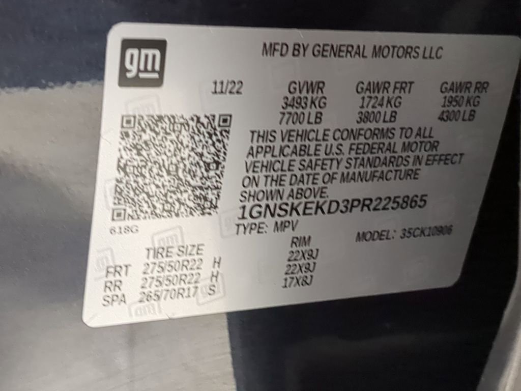 Used 2023 Chevrolet Suburban RST w/ Max Trailering Package image 35