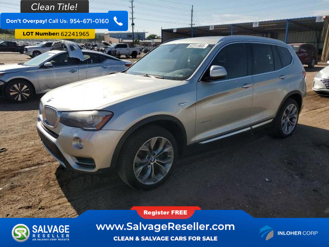Used 2016 BMW X3 xDrive28d AWD/4WD image 1