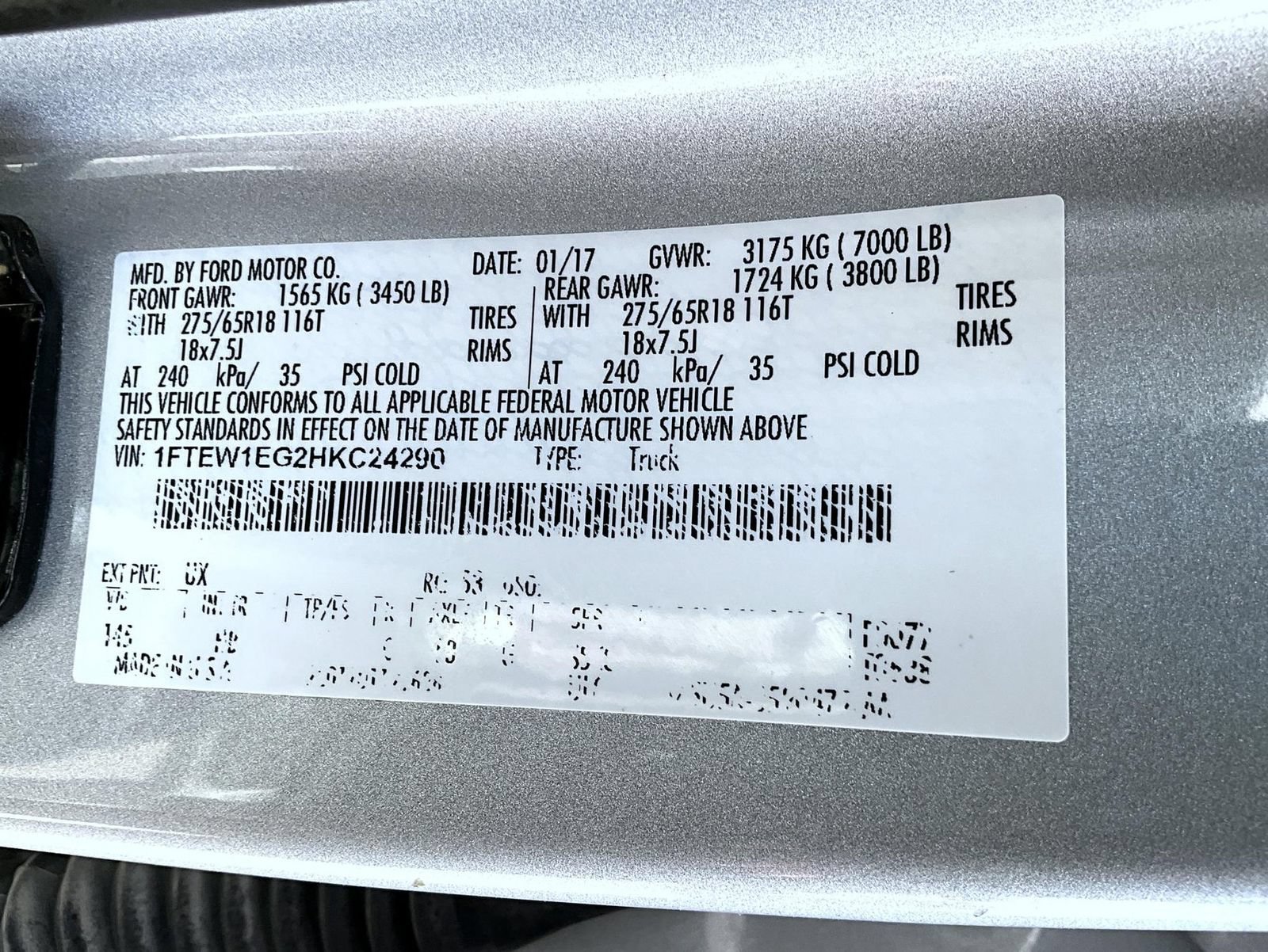 Used 2017 Ford F150 Lariat AWD/4WD image 28