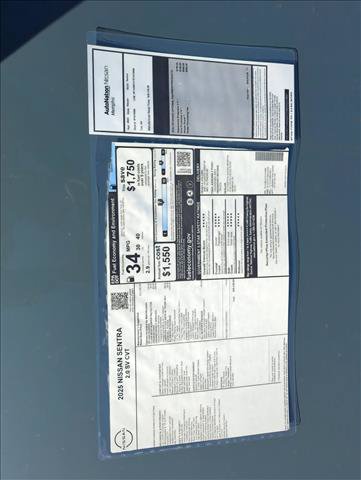 New 2025 Nissan Sentra SV w/ SV Premium Package FWD image 20