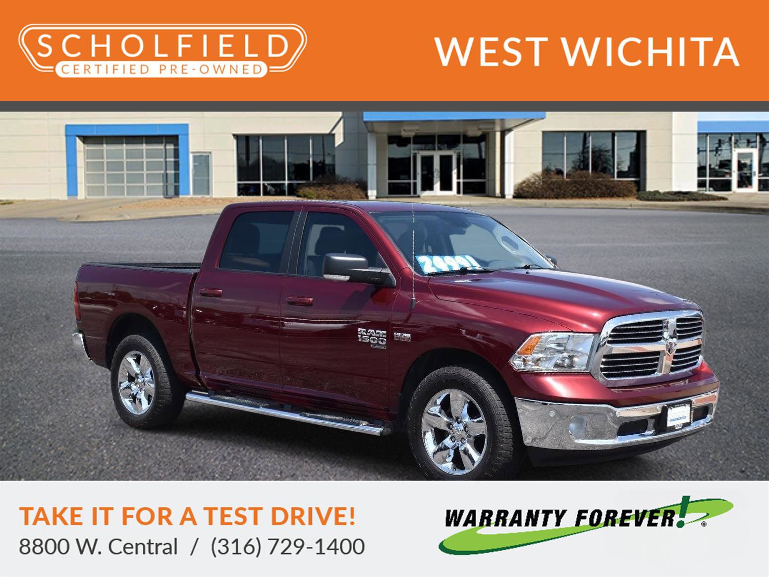 Used 2019 RAM 1500 Big Horn AWD/4WD image 1