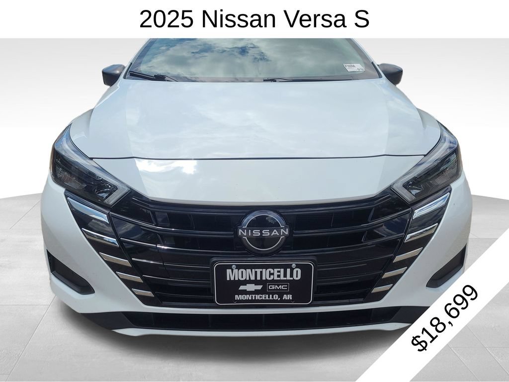 Used 2025 Nissan Versa S w/ Trunk Package FWD image 2