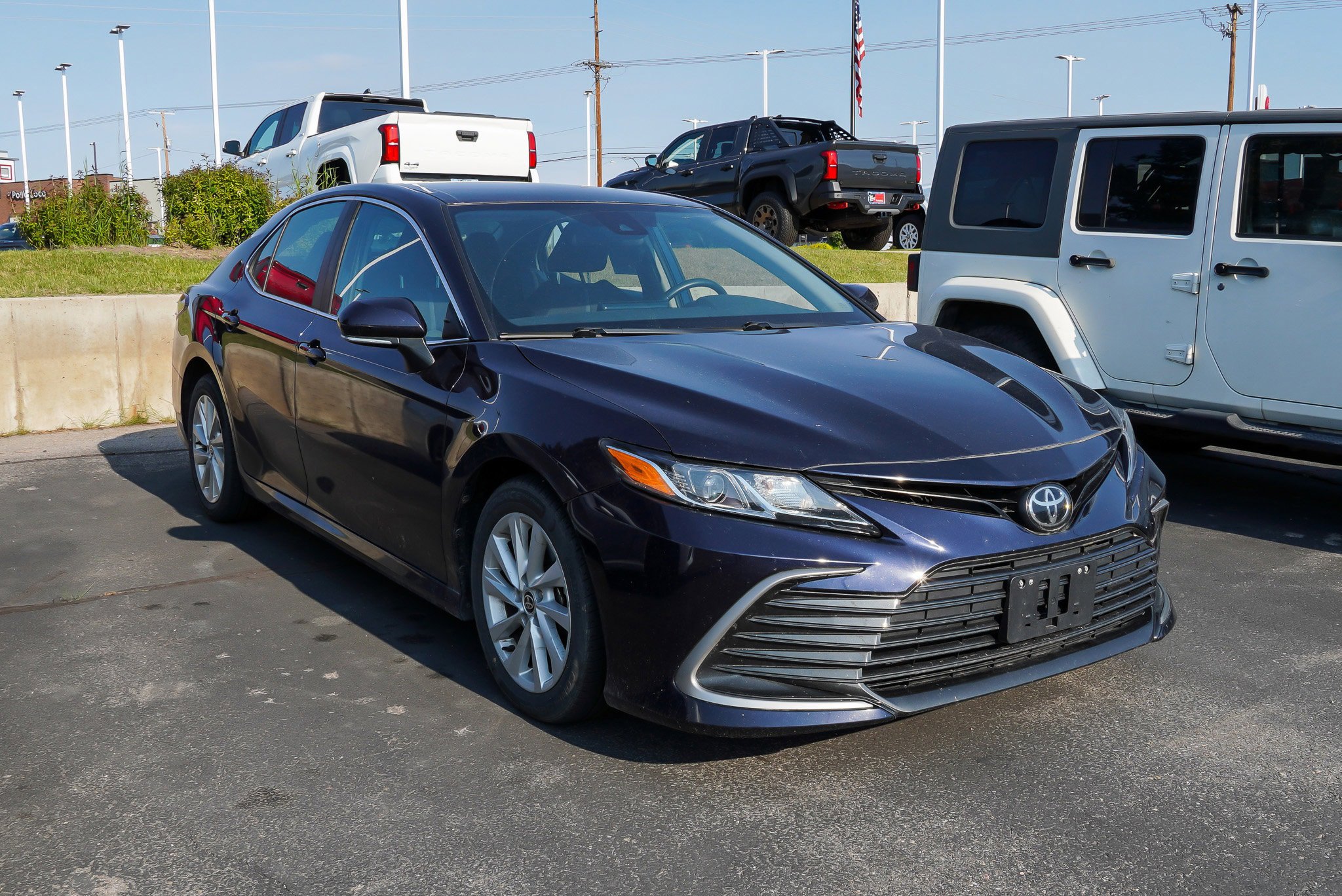 Used 2021 Toyota Camry LE w/ Cold Weather Package AWD/4WD image 2