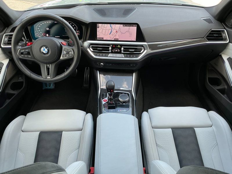 Used 2021 BMW M3 Competition w/ M Carbon Exterior Package RWD image 17