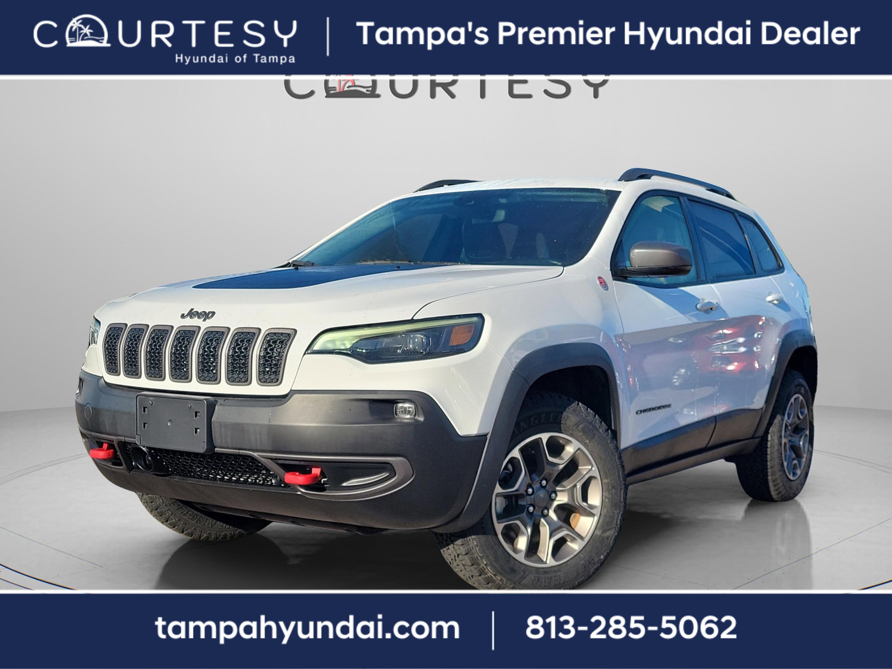 Used 2021 Jeep Cherokee Trailhawk w/ Comfort/Convenience Group image 1