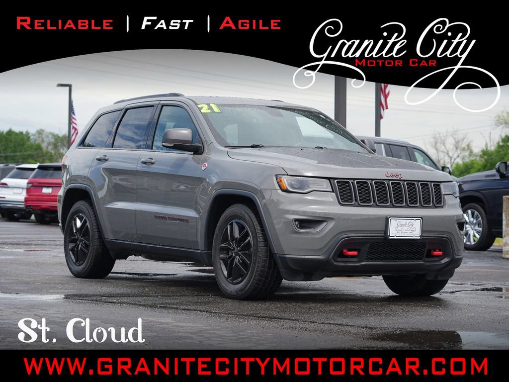 Used 2021 Jeep Grand Cherokee Trailhawk w/ Trailhawk Luxury Group
