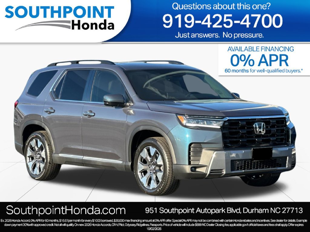 New 2026 Honda Pilot Elite