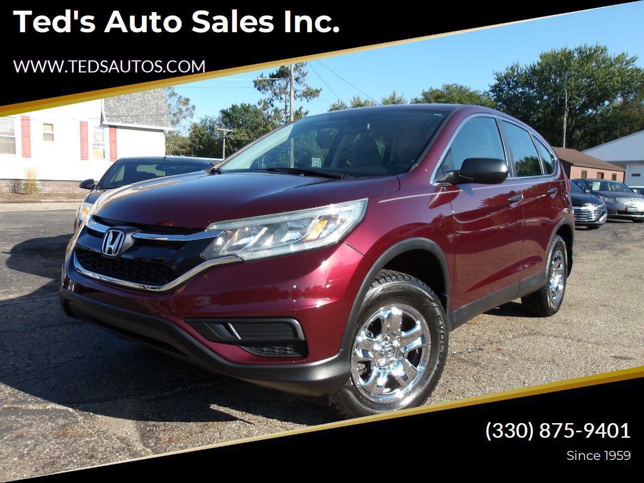 Used 2015 Honda CR-V LX