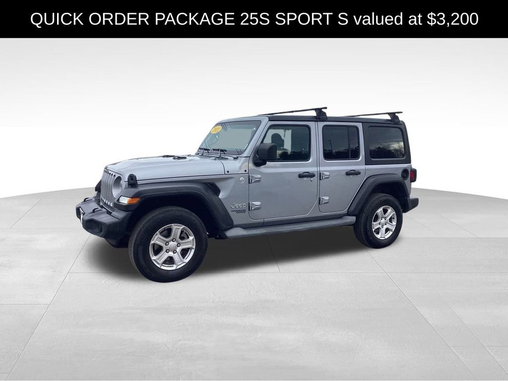 Used 2021 Jeep Wrangler Unlimited Sport image 3