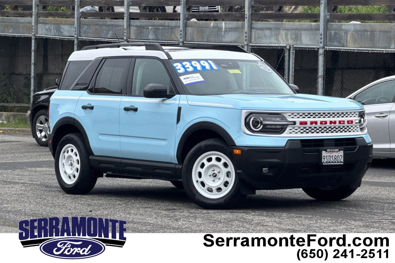 Certified 2025 Ford Bronco Sport Heritage w/ Convenience Package