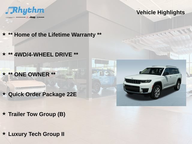 Used 2022 Jeep Grand Cherokee L Limited w/ Luxury Tech Group II AWD/4WD image 5