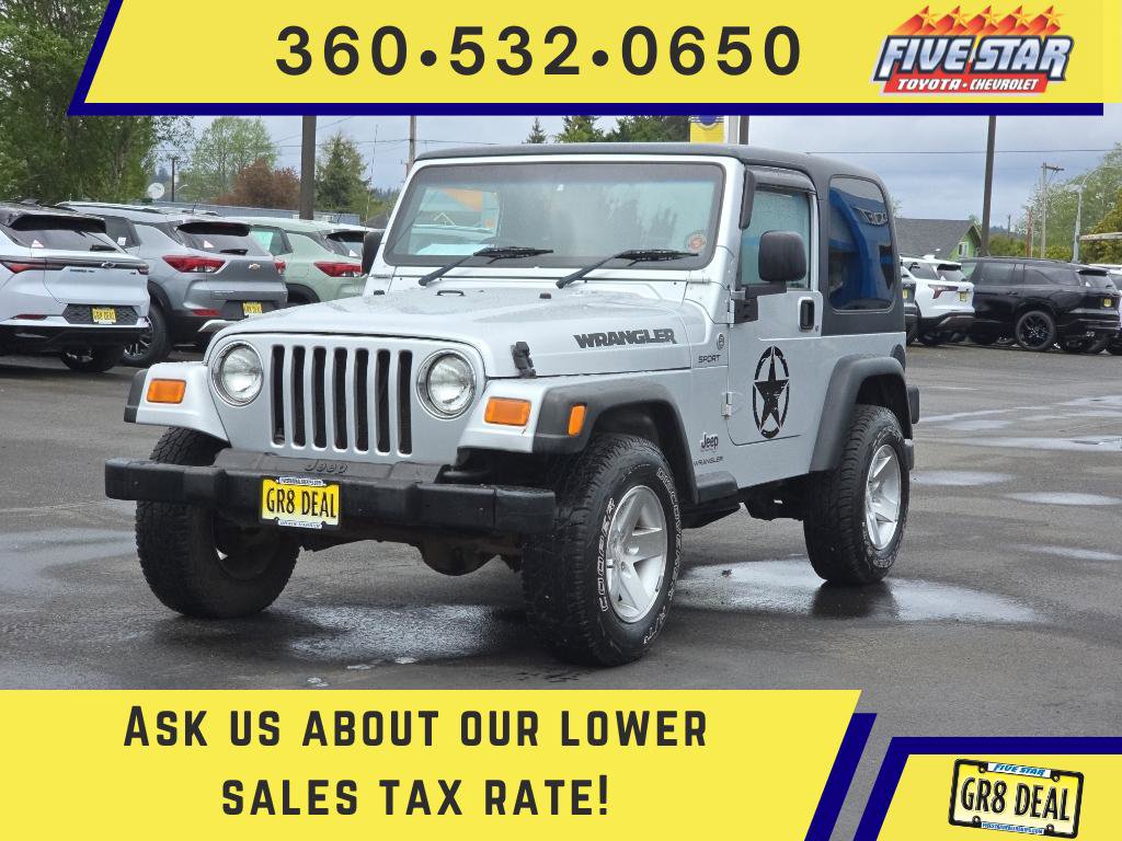 Used 2006 Jeep Wrangler Sport AWD/4WD image 1