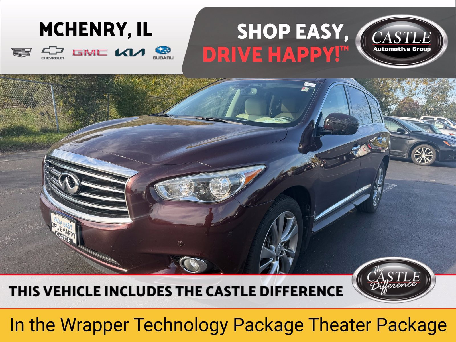 Used 2015 INFINITI QX60 Luxe w/ Deluxe Touring Package AWD/4WD image 1