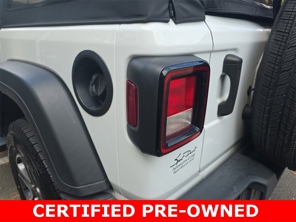 Certified 2021 Jeep Wrangler Unlimited Sport image 33