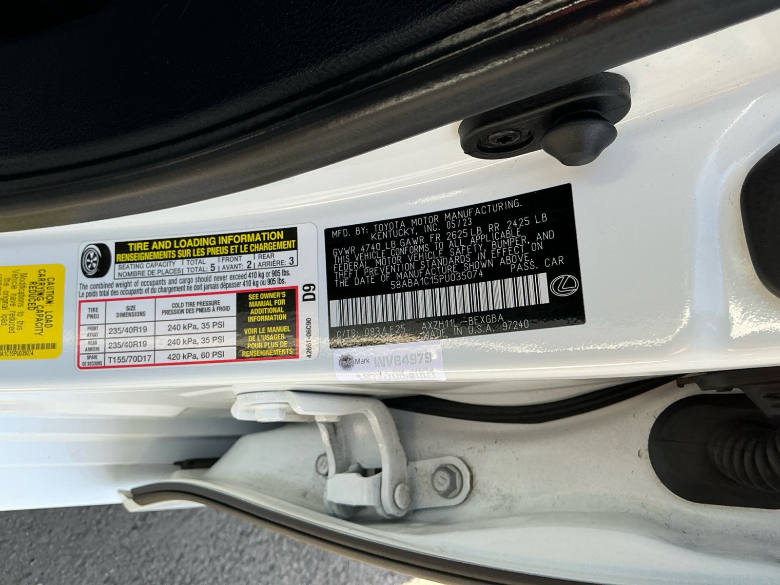 Used 2023 Lexus ES 300h F Sport FWD image 27