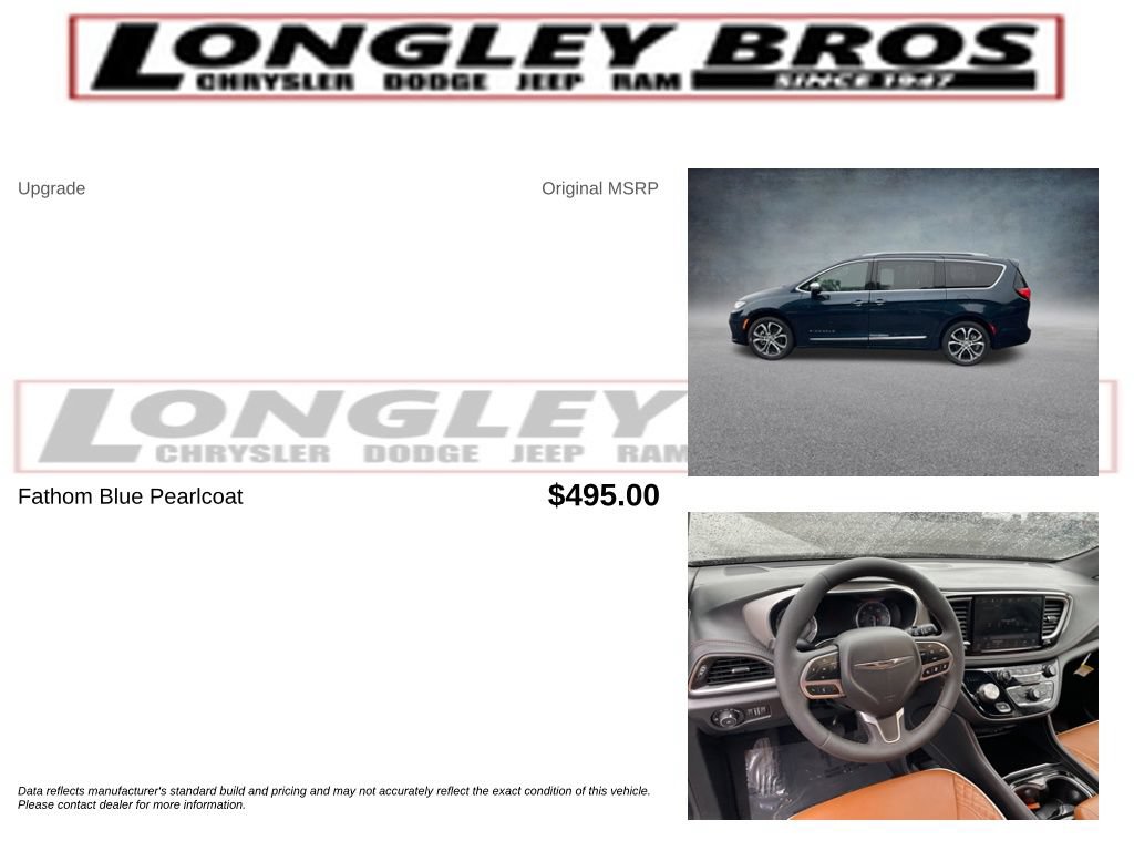 Used 2024 Chrysler Pacifica Pinnacle AWD/4WD image 2