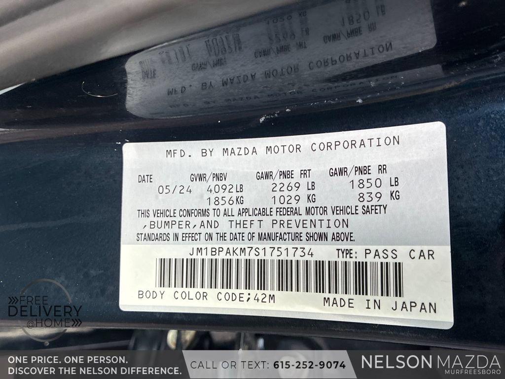 Certified 2025 MAZDA MAZDA3 s Sport FWD image 30