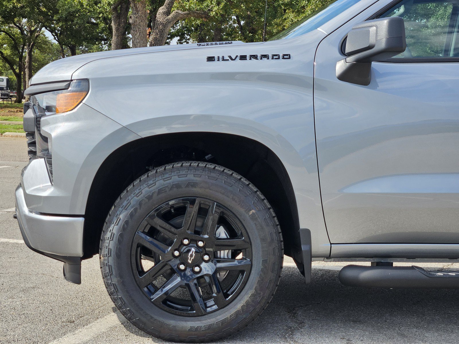 New 2026 Chevrolet Silverado 1500 Custom w/ Turbomax Blackout Package RWD image 6
