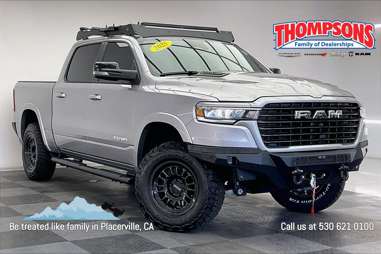 Used 2025 RAM 1500 Laramie w/ Sport Appearance Package image 1