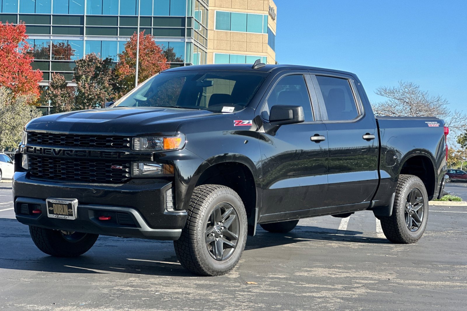 Used 2021 Chevrolet Silverado 1500 Custom Trail Boss w/ Midnight Edition image 8