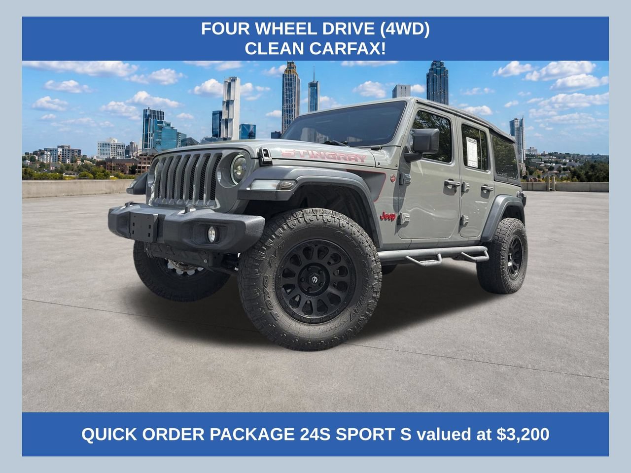 Used 2019 Jeep Wrangler Unlimited Sport S